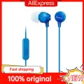 SONY MDR-EX15AP 3.5mm Wired Earbuds In-ear Earphones Hands-free With Mic For xiaomi huawei sony mobile phone. 