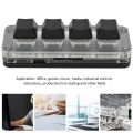 Mini 4Key Gaming Keyboard Type C To USB Interface Programming With RGB Light❤HGF. 