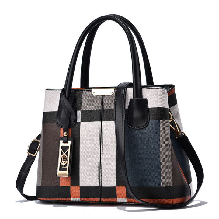 Handbag%20Women's%202024%20New%20Style%20Atmospheric%20Style%20Women's%20Bag%20Large%20Capacity%20European%20and%20American%20Casual%20Shoulder%20Bag%20Middle-aged%20Crossbody%20Bag%20Tide%20-%20Image%205