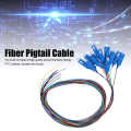 【Exclusive Limited Edition】 Optical Fiber SC/UPC Cable Sigle Mode 12-Cores SC Square Head with PVC Outer. 