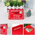 Santa Claus Christmas Non-woven Fabric Envelope Pendant Xmas Tree Ornaments Christmas Candy Bags Home Party Xmas Decor New Year Gift. 