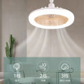 Xiaomi Ceiling Fan with Lighting Lamp Converter Base with Remote Control Ceiling Fan Lamp for Bedroom Living Home Silent 3 Speed.