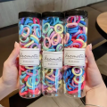 100 Pcs/set Baby Girl Rubber Bands Kids Elastic Hair Bands for Children Mixed Colors Mini Ponytail Holder Baby Hair Accessories. 