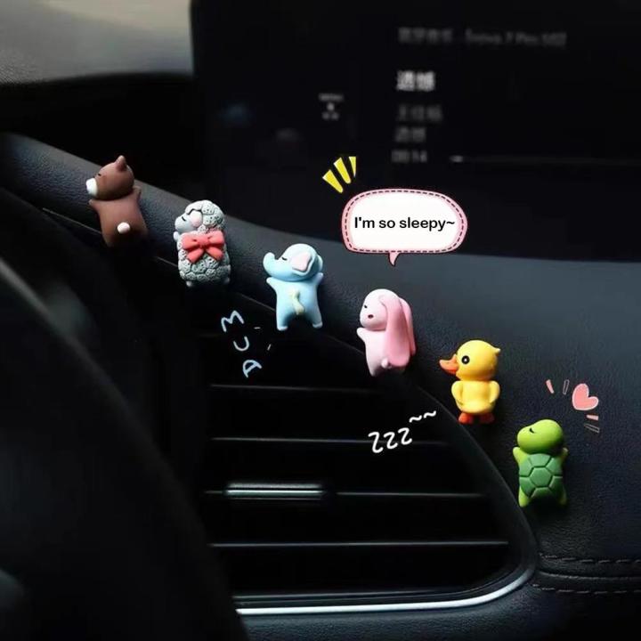 Cute%20Car%20Ornaments%20Car%20Center%20Console%20Display%20Screen%20Car%20Interior%20Decorations%20Little%20Turtle%20Cute%20Pendant%20Doll%20Girl%20-%20Image%203