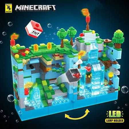 Indispensable%20-%20898Pcs%20Minecraft%20Building%20Block%20Hidden%20Depths%20Scene%20Compatible%20with%20Lighting%20Kit%20-%20Toys%20&%20Games%20-%20Excellent%20-%20Image%202