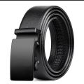 Black Auto adjusted Auto Gear belt for men. 