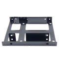 2.5 To 3.5 Hard Disk Bracket Hard Drive Dual Desktop SSD Mounting Bracket Internal Adapter Demoo. 