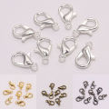 Brelet Clasps Delicate Electroplating Wear-resistant Jewelry Lobster Hooks. 