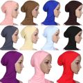 Beauty Muslim Hijab Islamic Jersey Turban Women Black Ninja Underscarf Caps Instant Head Scarf Full Cover Inner Coverings hats.