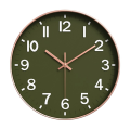 Silent Modern Clock for Wall, 3D Numbers Wall Clock Colour 8. 