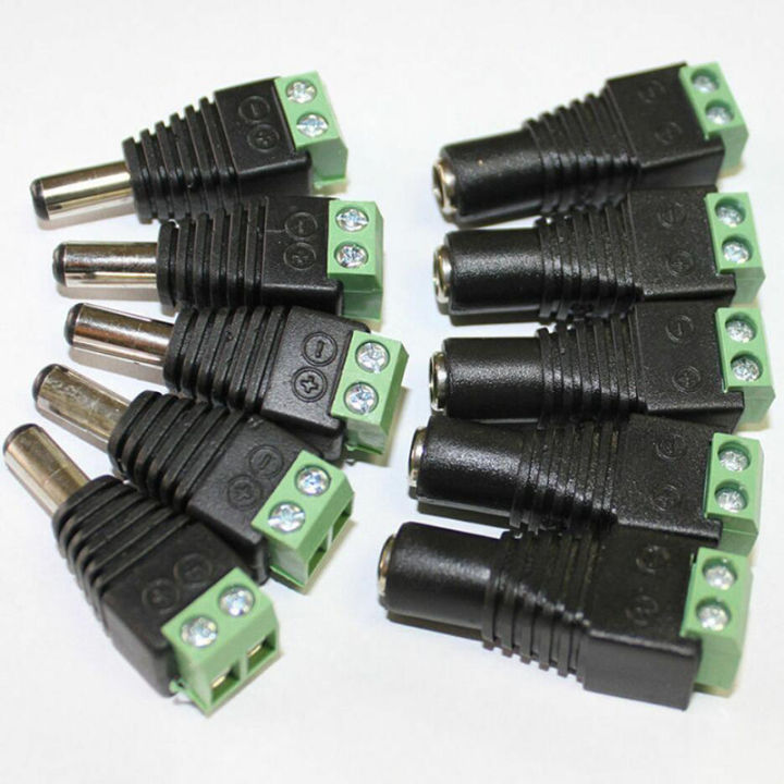 12V%2010X%20DC%20Power%20Supply%20Plug%20Adapter%20Connector%20for%205050%203528%20LED%20Strip%20Light%20Lot%20-%20Image%202