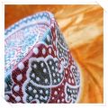 Islamic Product - Omani Tupi - ওমানি টুপি - আজহারি টুপি - উচা টুপি - Design 02 - Cap For Men. 