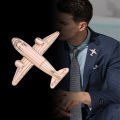 New Design Aircraft/Aeroplane Brooch For Men Suit Lapel Accessories. 