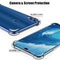 lthmy for Honor Note 10 RVL-AL09 rv 6.95 inch Soft Gel Jelly Case Transparent Full Protective Anti-Scratch Resistant Back Cover Skin.