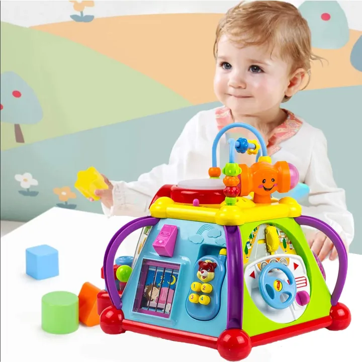 HOLA%20Baby%20Musical%20Activity%20Pyramid%20Toy%20Cube%20Play%20Center%20with%2015%20Functions%20&%20Learning%20Skills%20Educational%20Toys%20for%20kids%20gifts%20-%20Image%204