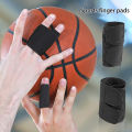 1Pc Fingers Guard Bandage Sports Finger Splint Wrap Strap Elastic Finger Support Protector For Volleyball Basketball Tennis. 