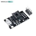 【Mary DAI Store】Pluggable Development Bare For ATtiny45 ATtiny85 Programming Editor Micro Usb Power Connector Module. 