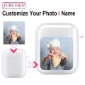 Custom Earphone Case For Apple AirPods Pro 2nd Customized Cover For airpods Air Pods 1 2 3 Photo Name Logo Silicone Transparent Sarcasmsm. 