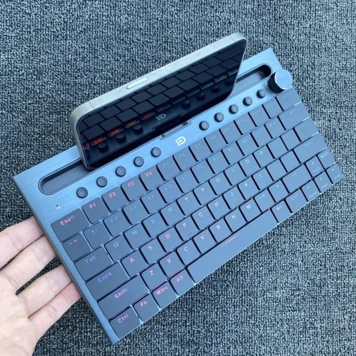ECHOME%20Ultra%20Thin%20Wireless%20Low%20Profile%20Mechanical%20Keyboard%20Hotswap%20Linear%20Switch%20Metal%20Panel%2087%20Key%20Gaming%20Office%20Work%20Keyboard%20-%20Image%205