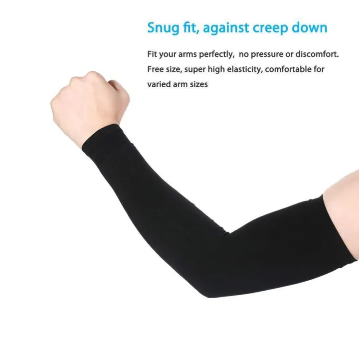 Hand%20Sleeves%20uv%20outdoor%20sports%20sun%20protection%20for%20men%20women%20Black%20Color%20-%20Image%203