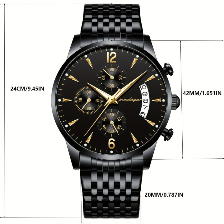 Poedagar%20Student%20Men's%20Watch,%20Waterproof%20Luminous%20Calendar%20Stainless%20Steel%20Quartz%20Watch,%20Ideal%20choice%20for%20Gifts%20-%20Image%202