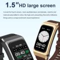 (New) B7 Pro 1.5 inch 2 in 1 Bluetooth Earphone Silicone Strap Watch, Support Heart Rate / Sleep Monitoring.
