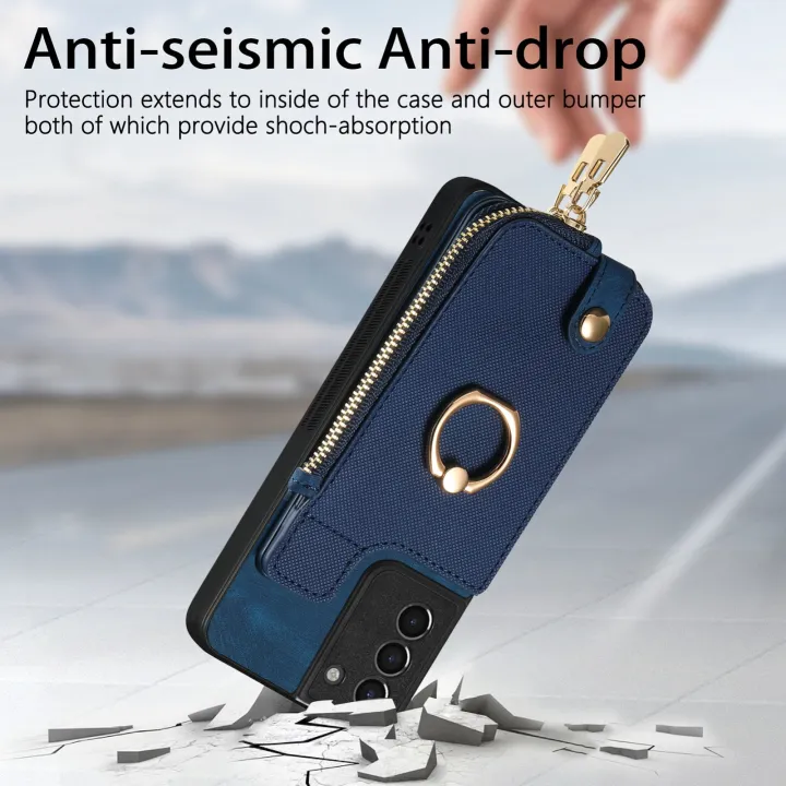 Cross%20Leather%20Ring%20Vertical%20Zipper%20Wallet%20Back%20Phone%20Case%20For%20Samsung%20Galaxy%20S22+%205G/Samsung%20Galaxy%20S21%205G/Samsung%20Galaxy%20A32%204G/Samsung%20Galaxy%20S20/Samsung%20Galaxy%20S23%20Ultra%205G/Samsung%20Galaxy%20A54%205G/Samsung%20Galaxy%20A04e/S%20-%20Image%202