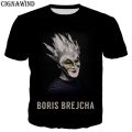 DJ Boris Brejcha t shirt men/women High Quality 3D printed t-shirts Harajuku style tshirt streetwear tops.