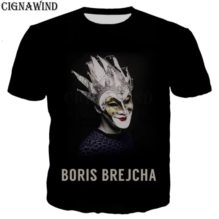 DJ%20Boris%20Brejcha%20t%20shirt%20men/women%20High%20Quality%203D%20printed%20t-shirts%20Harajuku%20style%20tshirt%20streetwear%20tops%20-%20Image%203