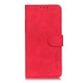 For iPhone 14 KHAZNEH Retro Texture Leather Phone Case.