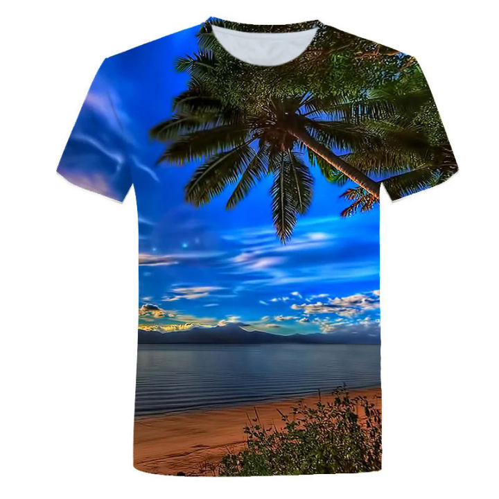 Fashion%20beach%20vacation%20casual%20style%20men%20women%20kids%20T%20shirts%203D%20printed%20ocean%20pattern%20breathable%20lightweight%20summer%20sports%20tops%20-%20Image%203