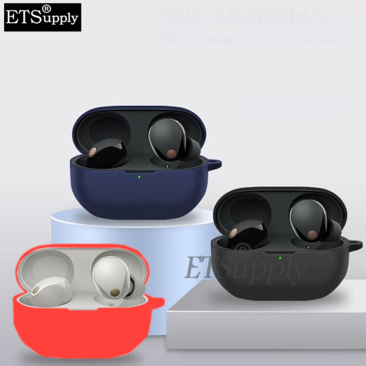 Protector Case SONY WF-1000XM5 Bluetooth headset Case Soft Liquid Silicone Cover Wireless Suitable For Sony WF 1000XM5 case