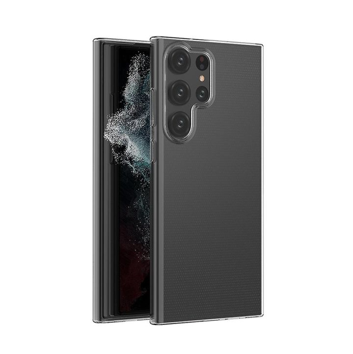Samsung%20Galaxy%20S23%20Ultra%20Flexible%20Clear%20Transparent%20Soft%20TPU%20Back%20Case%20Cover%20-%20Image%204