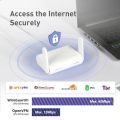GL.iNet GL-SFT1200 (Opal) Secure Travel WiFi - AC1200 Dual Band Gigabit Ethernet Wireless Internet Router.