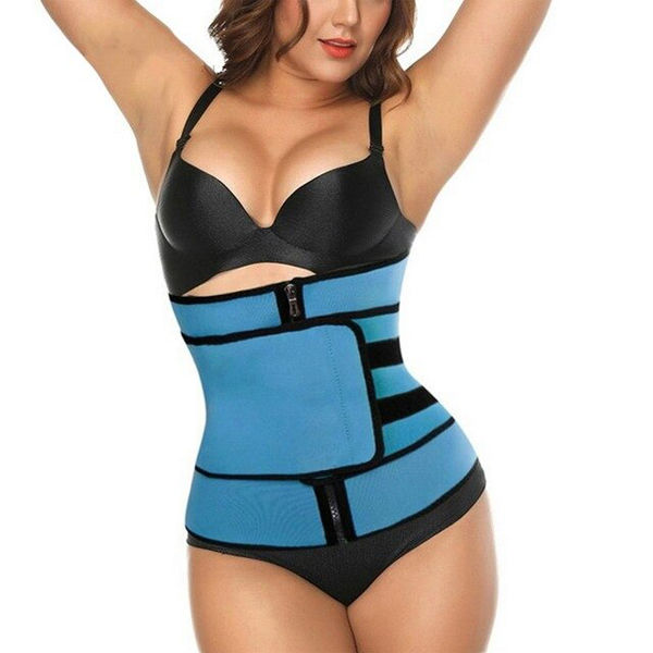 High Waist Trainer Body Shaper Plus Size Women Waist Trainer Belly Control Sweat Belt Lady Slimming Shapewear