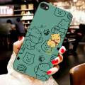 For Vivo Y67 Back Cover Case Fashion Cartoon cute little Winnie Soft Silicone Shockproof Camera Lens Protector Phone Cases. 