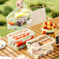 Insulated Outdoor Picnic Cooler Box Refrigeration forBeverages Perfect forCamping. 