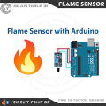 IR Flame Sensor YL-38 1-CHANNEL Infrared Receiver Module Ignition/Fire Source Detection Module for Arduino and DIY Electronics Project.. 