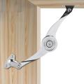 Hydraulic Randomly Stop Hinges Kitchen Cabinet Door Adjustable Polish Hinge Furniture Lift Up Flap Stay Support Hardware.