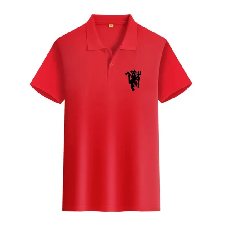 Summer%20Men's%20Manchester%20United%20Football%20Training%20Casual%20Polo%20Shirt%20Trendy%20and%20Versatile%20Breathable%20T-shirt%20-%20Image%205