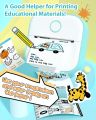 Phomemo T02 Label Maker Sticker Printer Machine Inkless Portable Study Printer for Receipts Pictures Journals Mini Printer MuXiaRe. 