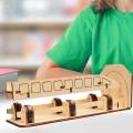 Science Experiment Maglev Train Model DIY Craft for Toddlers Preschool Girls. 