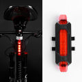 Bicycle Light LED Waterproof Rear Tail Light USB Rechargeable Bike Light Mount.