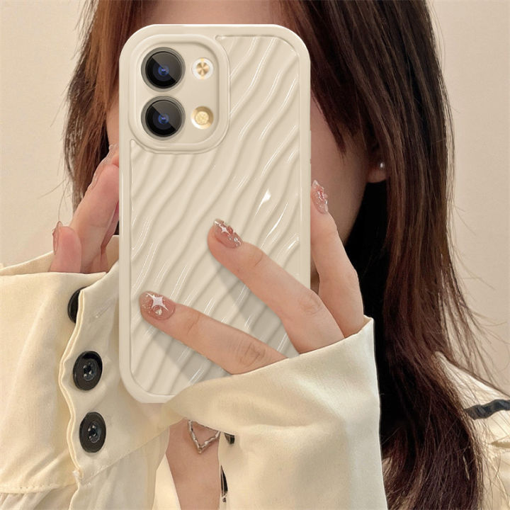 %5BGlamorous%5D%20Applicable%20opporeno10%20Phone%20case%20FindX3%20Solid%20Color%20Water%20Ripple%20a74/72%20Simple%20Silicone%20All-Inclusive%20Protective%20Cover%20-%20Image%203