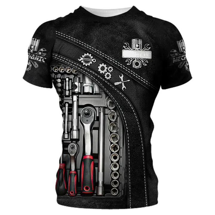 Vintage%20Men's%20T-shirt%203d%20Printed%20Mechanical%20Tool%20Pattern%20Ordinary%20Short-sleeved%20High%20Street%20Streetwear%20Tees%20Tops%20Men's%20Clothing%20-%20Image%206