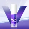 V34 Smile Kit Purple Whitening Toothpaste Reduce Yellowing Removal Plaque Stain Fresh Breath Oral Care Teeth Whiten Toothpaste Loser Lione.