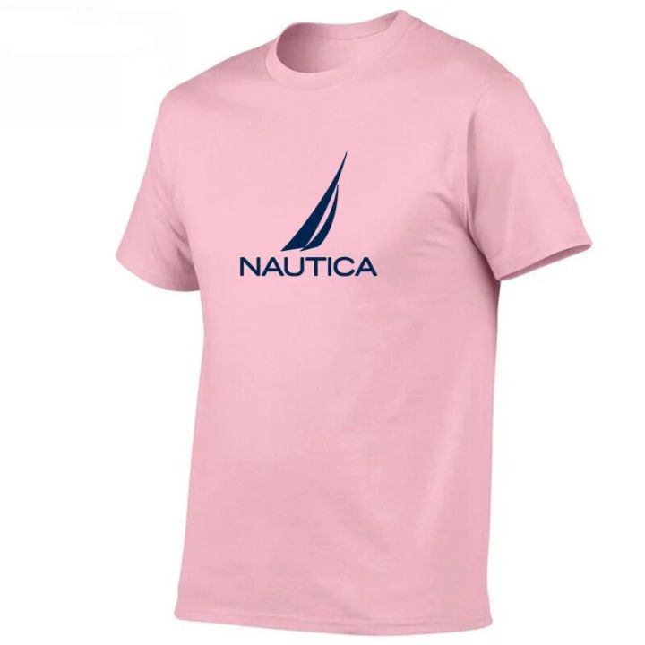 Summer%20New%20NAUTICA%20Fashion%20Print%20Men's%20Casual%20Sports%20Street%20Short-Sleeved%20Round%20Neck%20Oversized%20Men's%20T-Shirt%202023%20Brand%20-%20Image%204