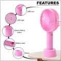 Rechargeable Ultra Lightweight Handheld 3-Speed Mini USB Fan.