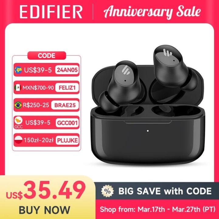 Charging Edifier Tws1 Earbuds Year Warranty）Edifier TWS1 Pro