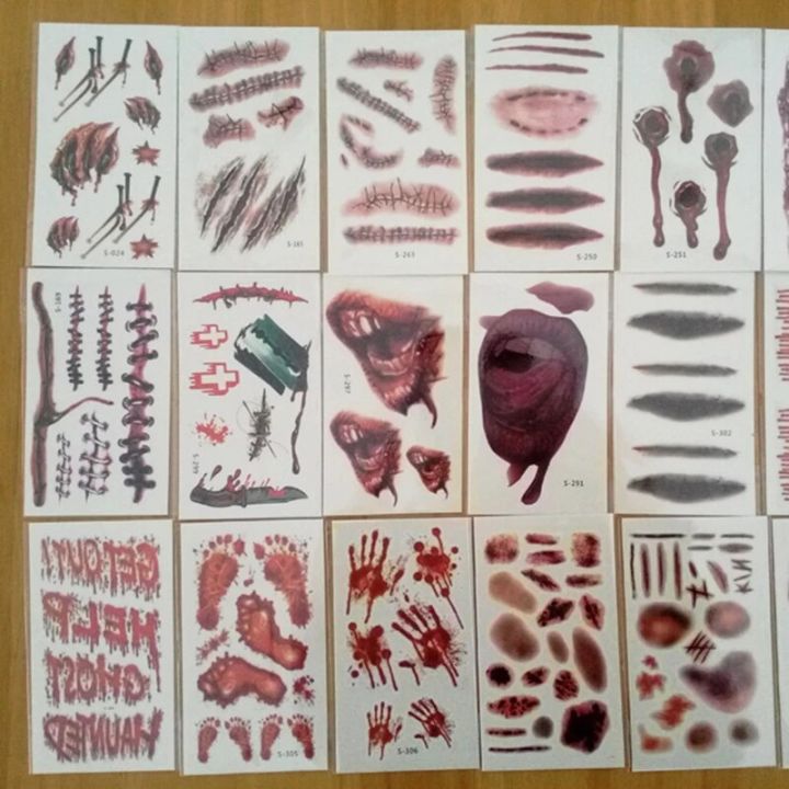 %E3%80%90Good-Love%20Store%E3%80%91Halloween%20Terror%20Wound%20Realistic%20Blood%20Injury%20Scar%20Fake%20Tattoo%20Sticker%20Bloody%20Makeup%20Waterproof%20Temporary%20Tattoo%20Sticker%20-%20Image%203